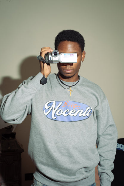 Vintage Crewneck Sweatshirt Grey