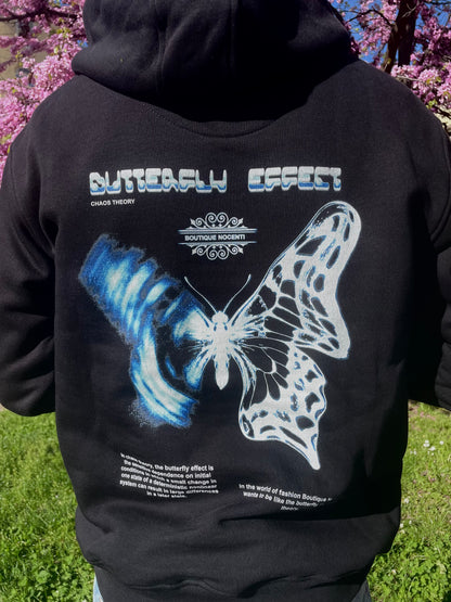 BUTTERFLY EFFECT felpa nera