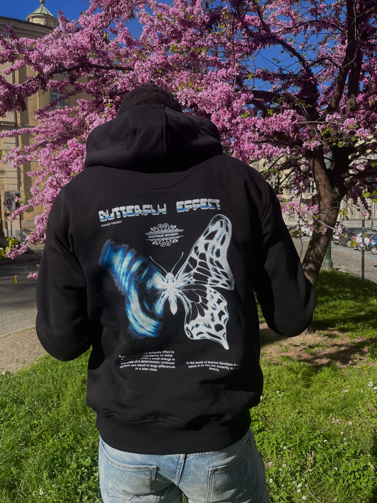 BUTTERFLY EFFECT felpa nera